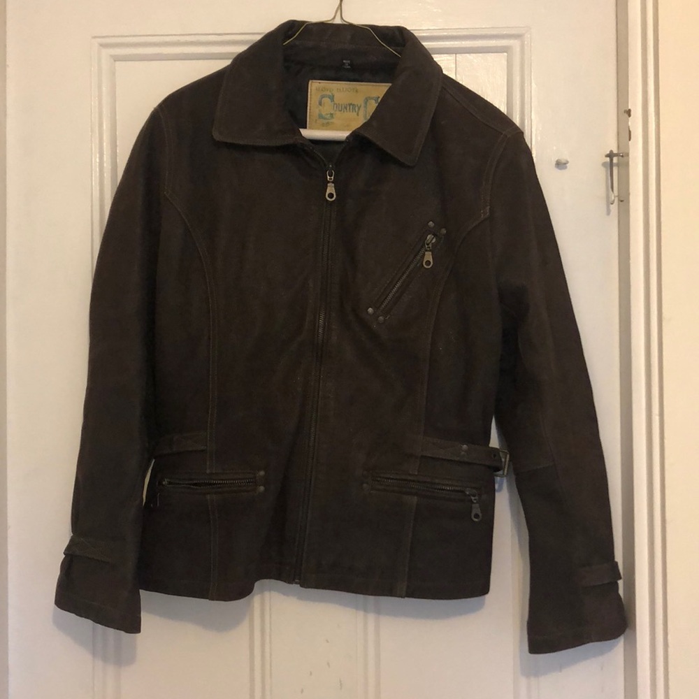 Leather Jacket,  size Medium